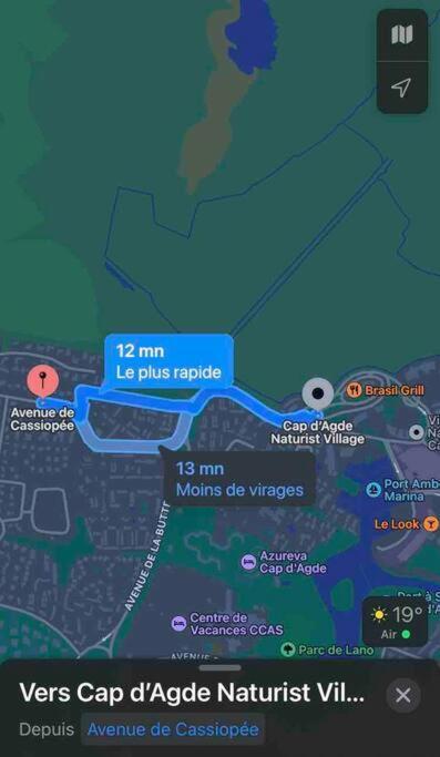 Joli Appartement A Proximite Du Village Naturiste Agde Eksteriør billede